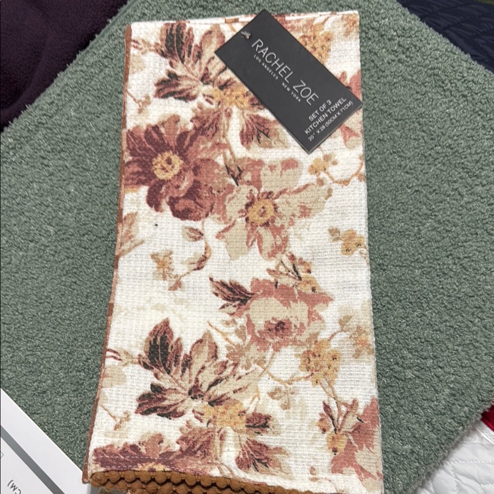 Rachel Zoe Floral Towel